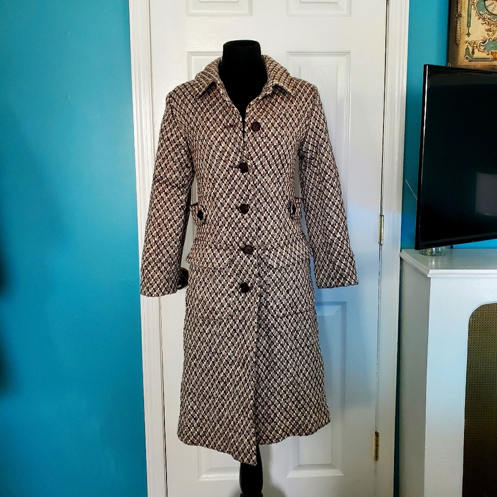 EUC Wool Blend Rothschild Coat